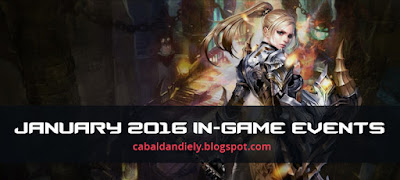 January 2016 In-Game Events for Cabal Online PH