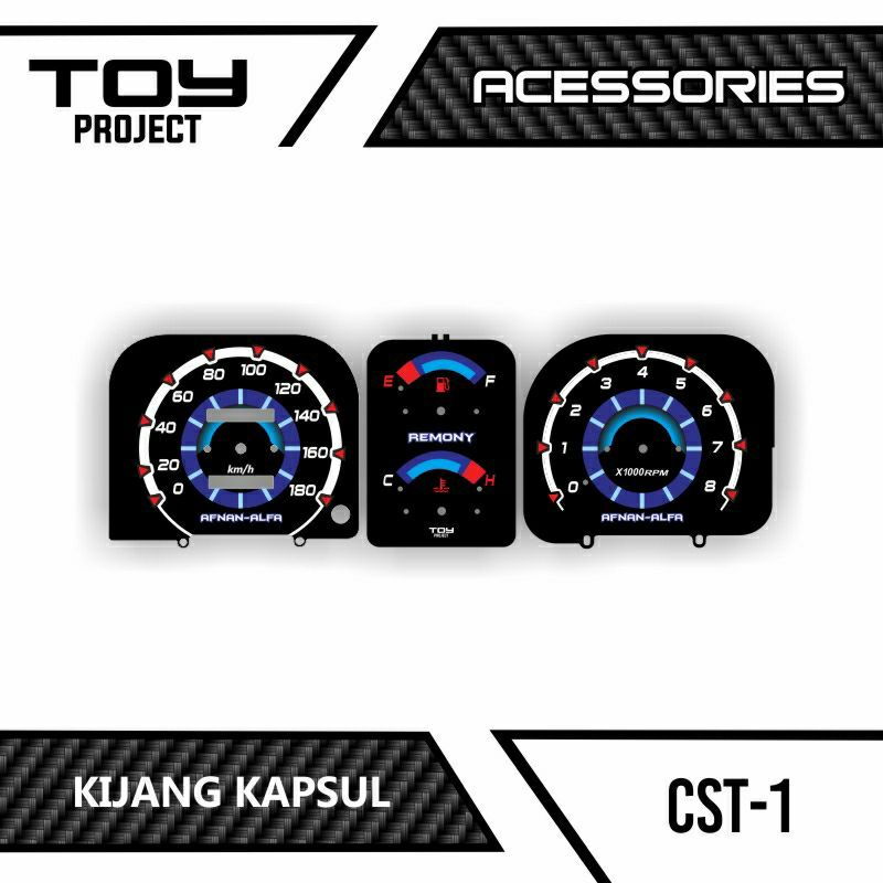 Panel Speedometer Custom Kijang Kapsul