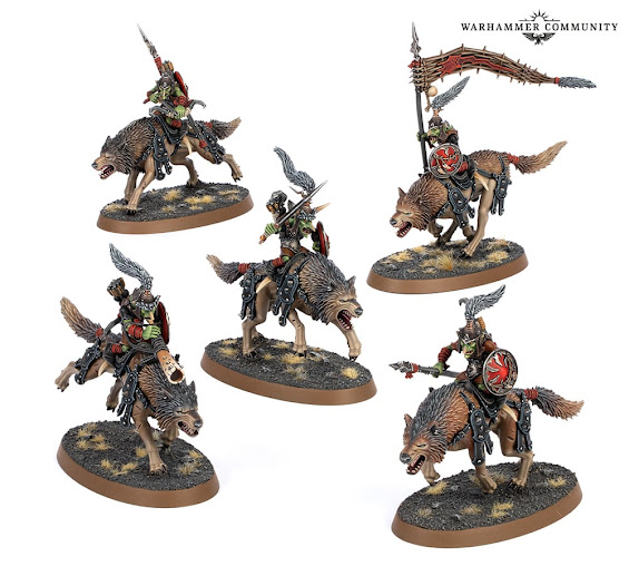 Snarlfang Goblin Wolf Riders