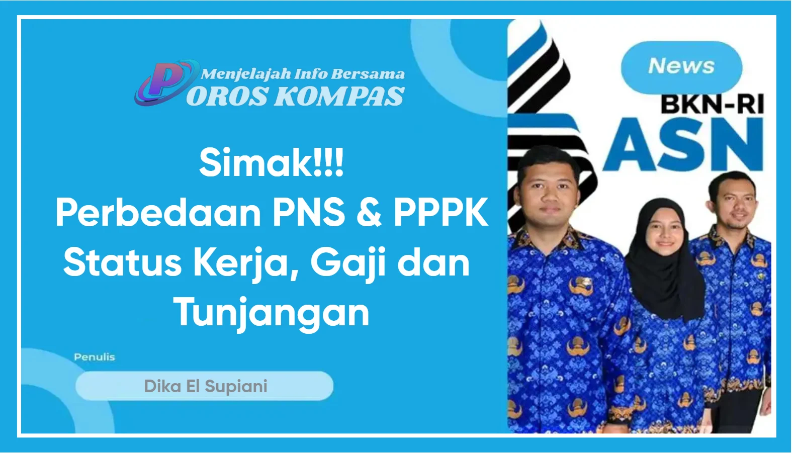 Perbedaan PNS dengan PPPK