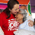 ABUELITA DE 97 AÑOS DE EDAD AGRADECE ENTREGA DE ACTA DE NACIMIENTO