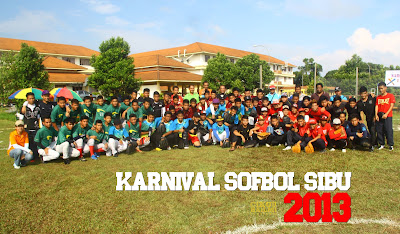karnival sofbol 1 malaysia sibu 2013