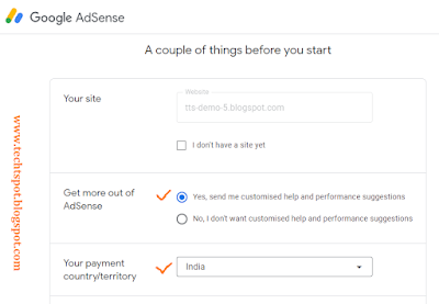 Apply Google AdSense from Blogger 2