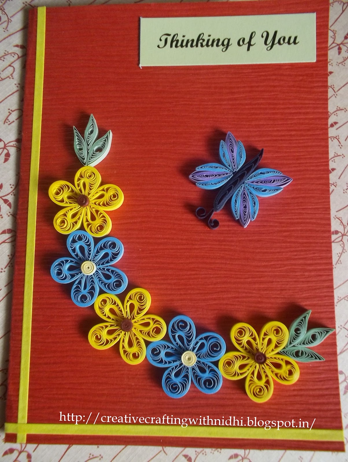 New Paper Quilling Designs of Greeting Cards - Creative 