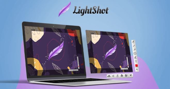استخدام, برنامج, LightShot, لالتقاط, الصور, من, الكمبيوتر