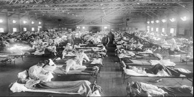 100 YEARS AGO, INFLUENZA KILLED AS MANY AS 50 MILLION PEOPLE.?