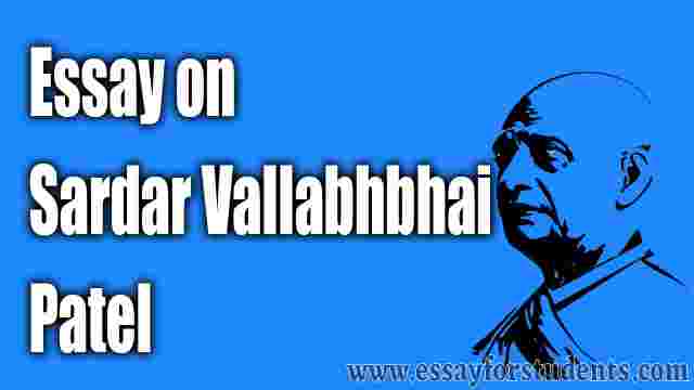 Sardar Vallabhbhai Patel Image