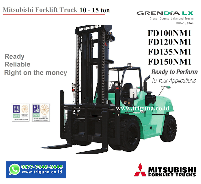 Jual Forklift Mitsubishi