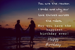 Birthday wish for Lover