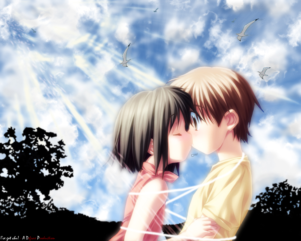 Imagenes de Amor Anime : El Unico Sentimiento