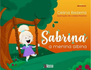 Capa divulgação Sabrina, a menina albina