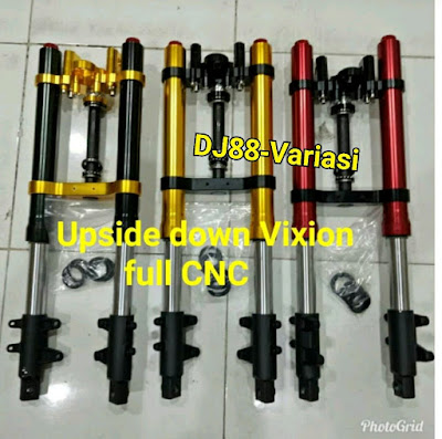 upsidedown vixion cnc