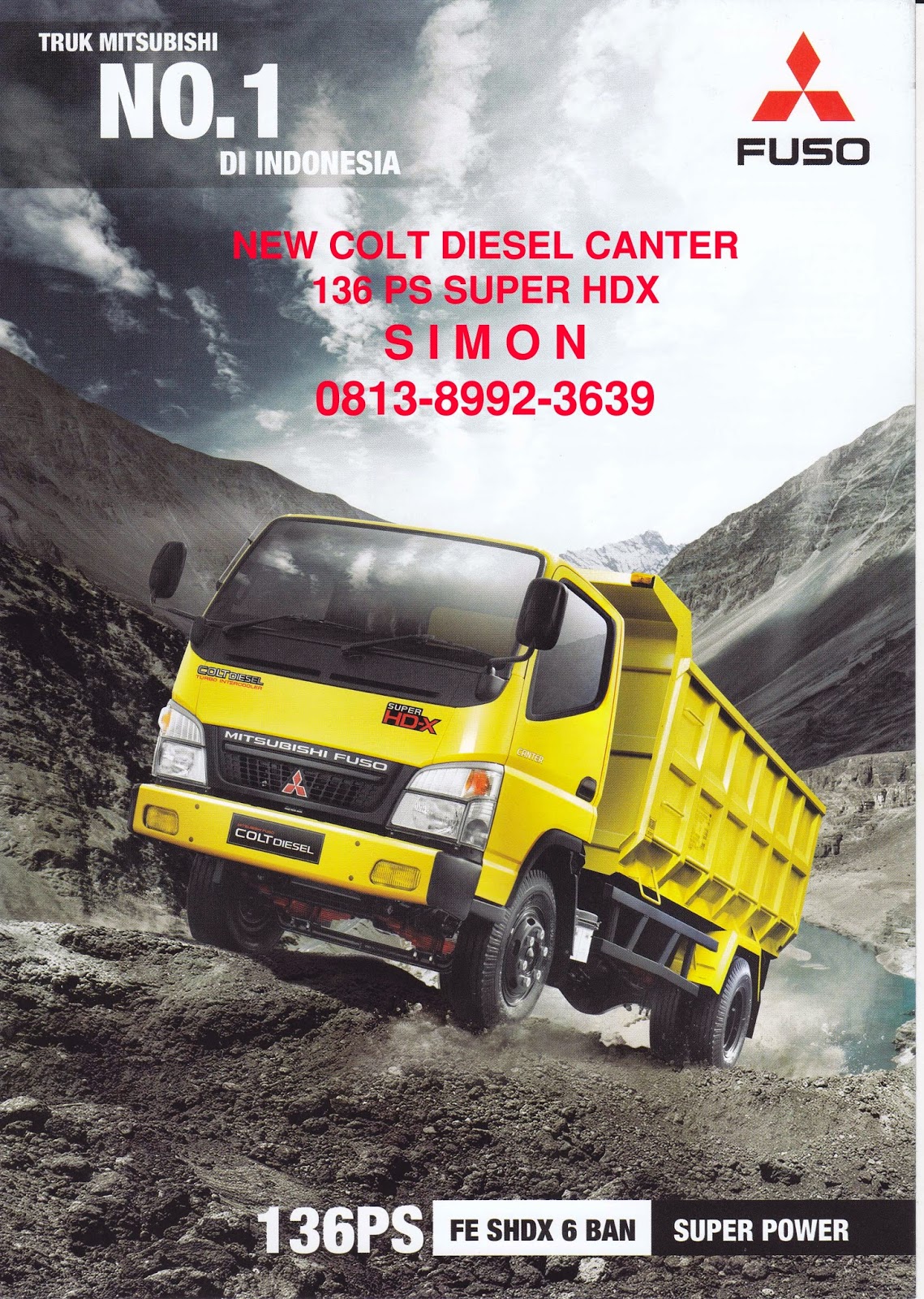 new mitsubishi colt  diesel  canter super hdx truck  colt  