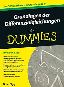 Grundlagen der Differenzialgleichungen für Dummies