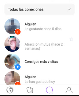 Como ver las visitas en la nueva App Badoo