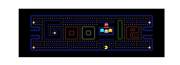 30th Anniversary of PAC-MAN doodle