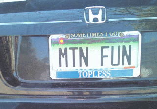 Funny License Plates