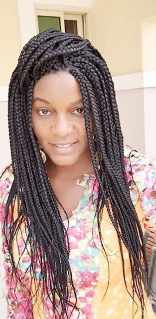 Queen’s Braided Weekend: Nollywood Actress Queen Nwokoye Wants To Make it A Braided Weekend. Check Her Out!