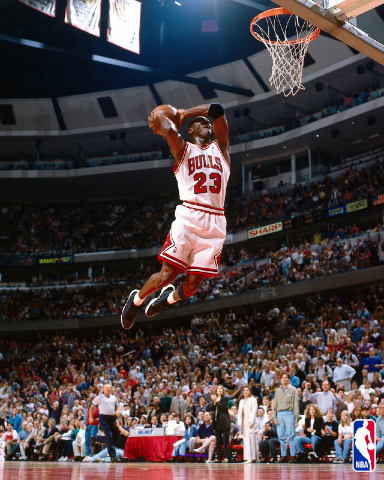 Jordan was a shooting guard who was also capable of playing small forward