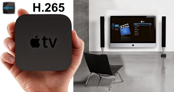 Play H.265 video files on the new Apple TV 3