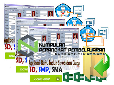 Aplikasi Cetak Buku Legger Siswa Excel Otomatis 