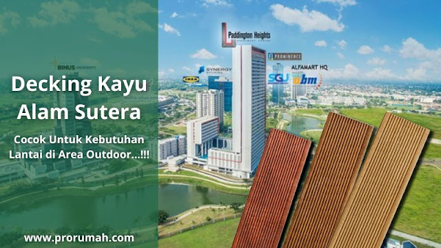 Decking kayu alam sutera