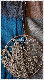 free crochet dream catcher pattern