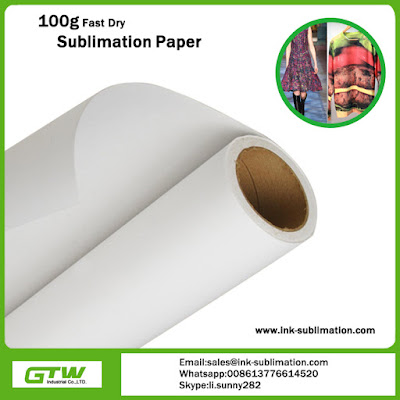 100gsm sublimation transfer paper