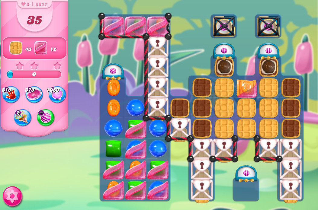 Candy Crush Saga level 8857