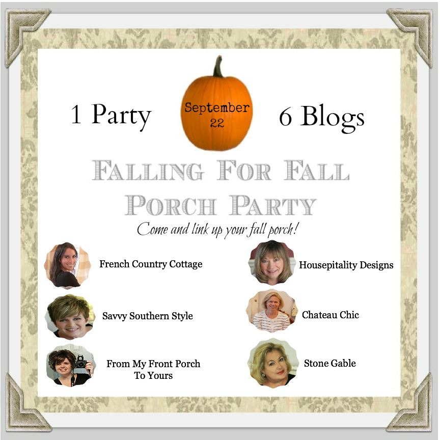 FRom My Front Porch To Yours- Fall Porch Party