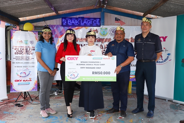 OXY Supports The Education of Orang Asli Children