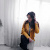 Mustard biker jacket with a very special bag. Best Rosegal Deals sale for Black Friday