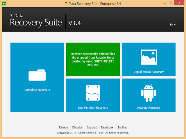 7 Data Recovery Suite 3.4 Enterprise + Keygen Free Download
