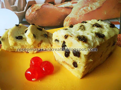 Resep Puding Roti Tawar Kukus