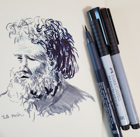 Fueled by Clouds & Coffee: Review: Faber-Castell Pitt Artist Soft Brush Pens
