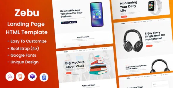 Best Multipurpose Landing Page HTML Template