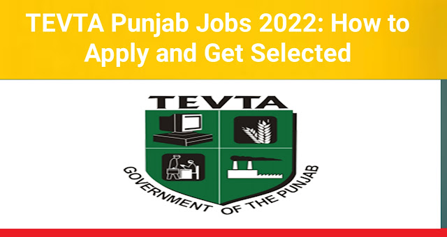 TEVTA Punjab Jobs 2022 latest