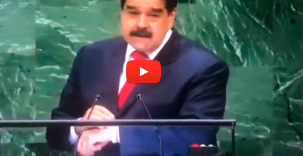 Maduro se declara muy humilde en la ONU mientras se acomoda su reloj Rolex