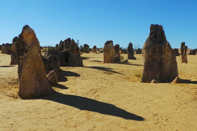 Fenomena Ribuan Pilar Karang di Pinnacles Desert, Australia