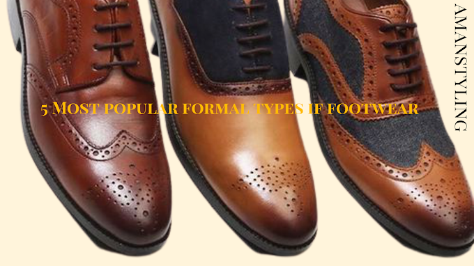 5. Most popular type of formal footwear