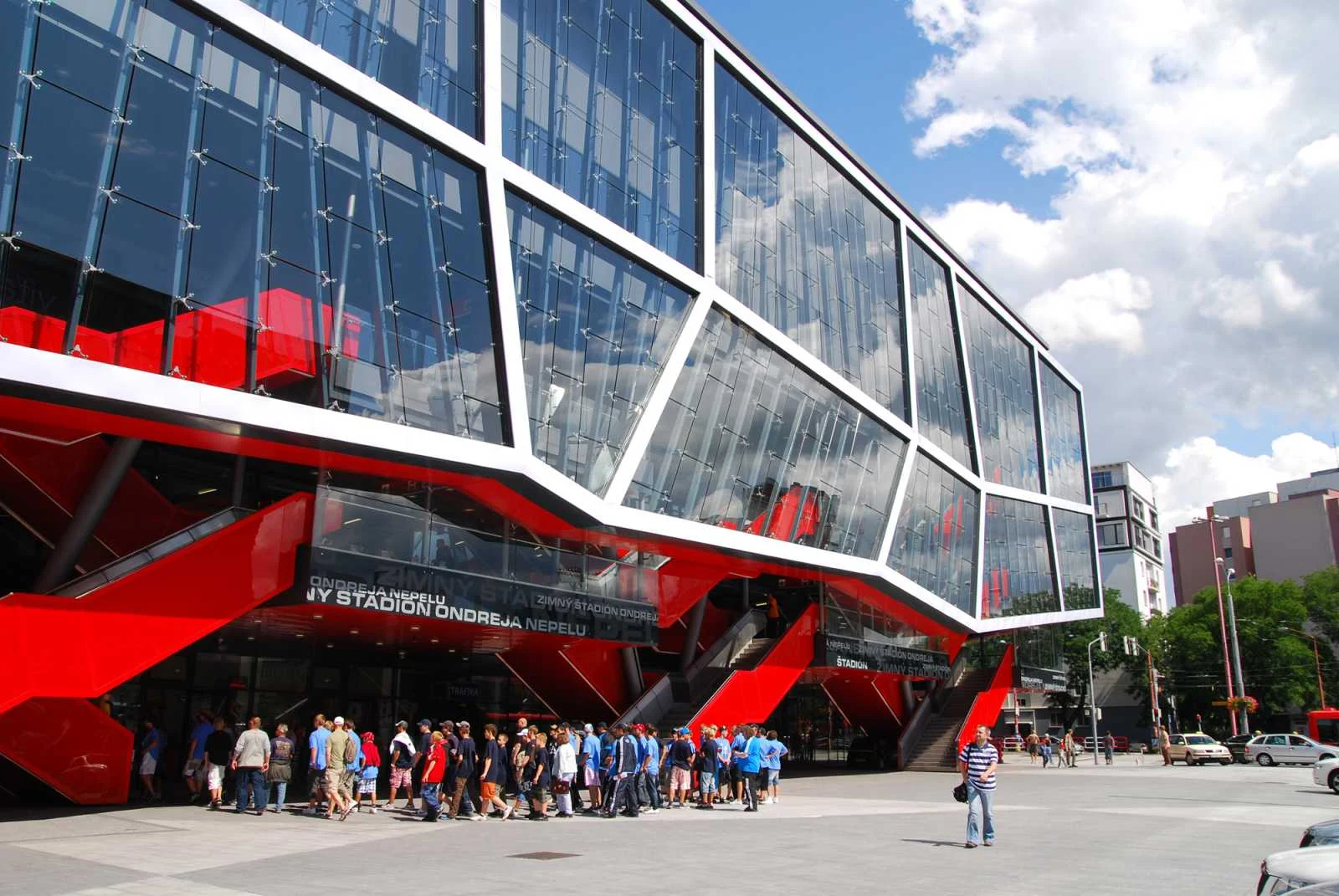 Ondrej Nepela Ice Hockey Stadium by Fischer Architects