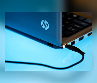 This is an illustration of a Laptop from HP (One of the Best Laptop Brands in the World)
