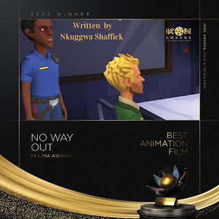 WINNER Best Animation Film at the IKON AWARDS 2023 - NO WAY OUT