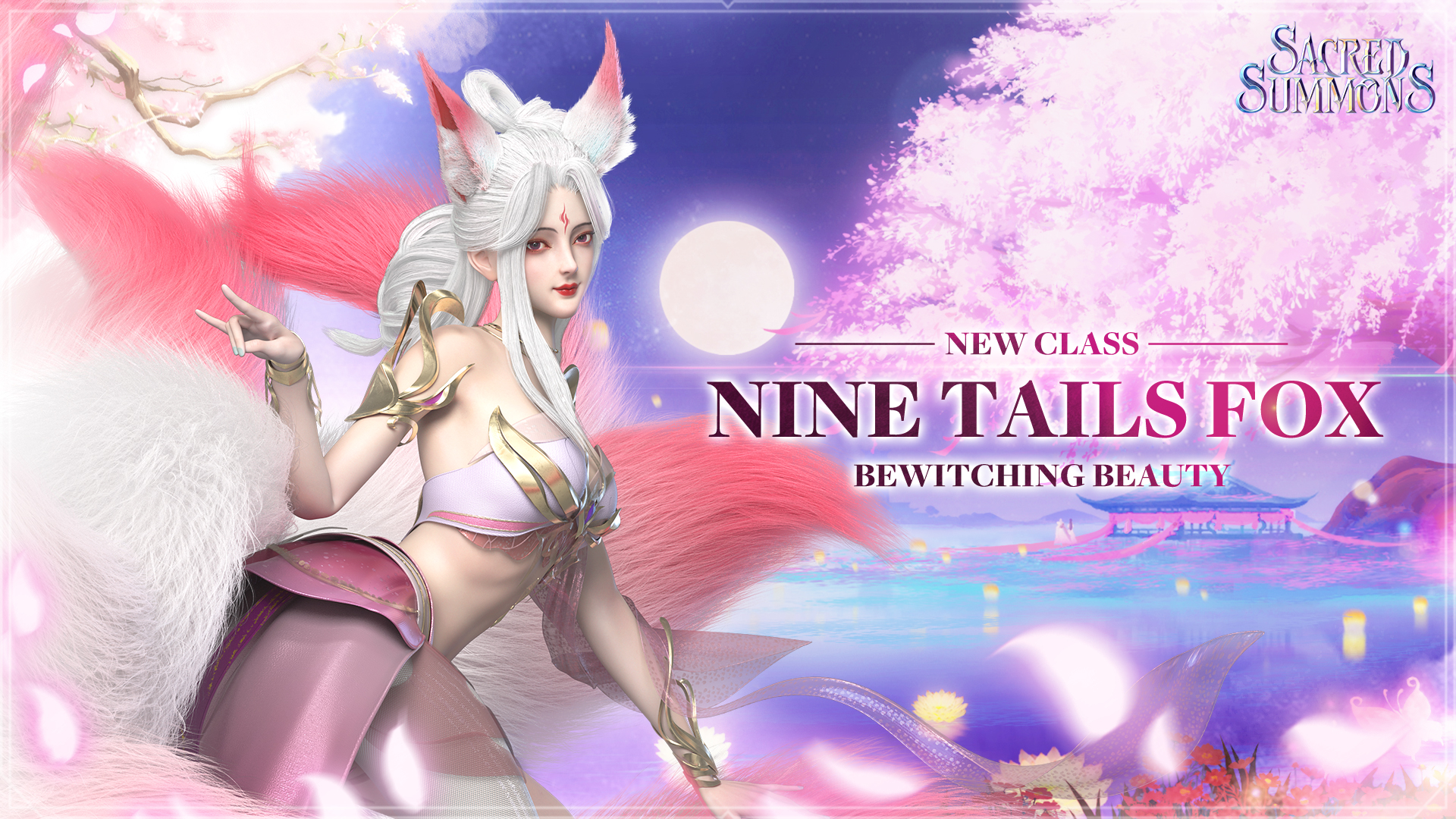 Sacred Summons MMORPG Introduces A New Class: Nine Tail Fox