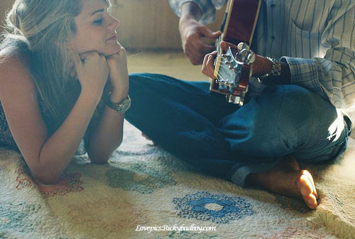 Couple Playing Guitar Love