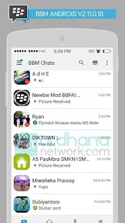 BBM Mod Tema Iphone V2.11.0.16 Apk IBBM