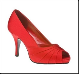 Mossimo Isabella Peep-toe Pump Red