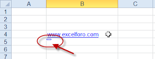 Detener la creación automática de hipervínculos en Excel.