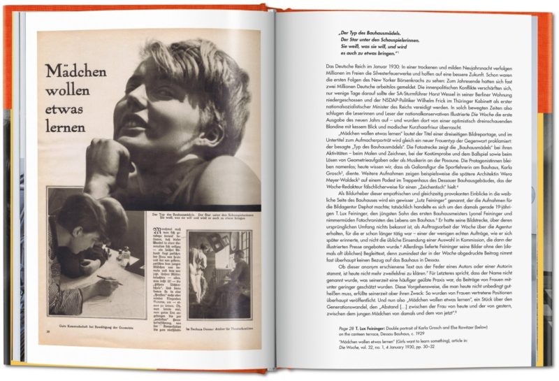 Este libro hace un homenaje a las artistas de la Bauhaus