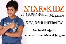 Biodata Lengkap Dev Joshi Pemain Serial Drama Baal Veer 